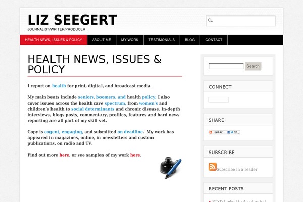 Diginews theme site design template sample