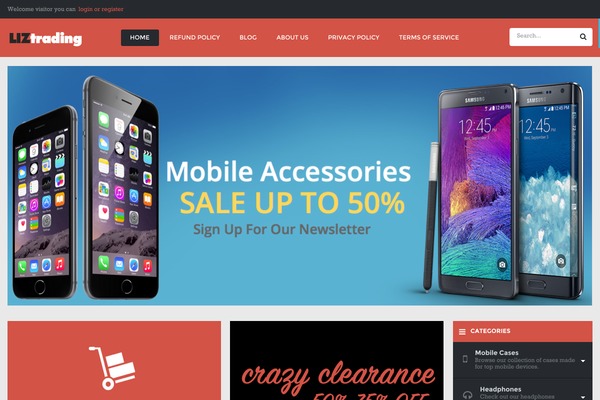 Bigshop theme site design template sample