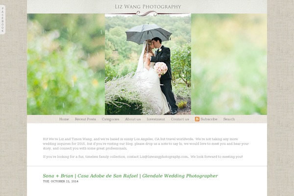 Prophoto4 theme site design template sample