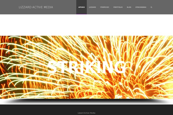 Supernova theme site design template sample