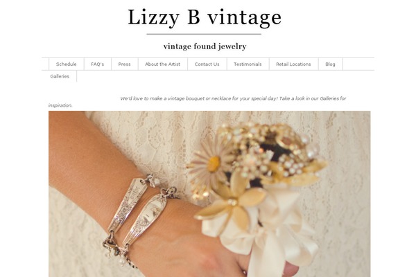 lizzybvintage.com site used Storefront Elegance