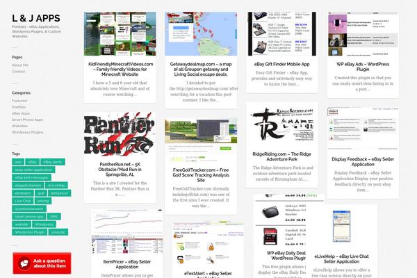 Pronto theme site design template sample