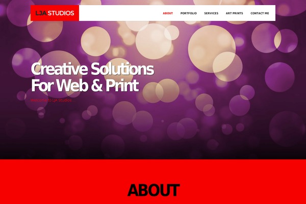 California theme site design template sample