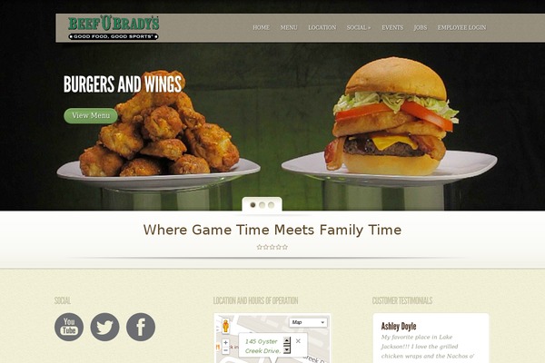 MyCuisine theme site design template sample