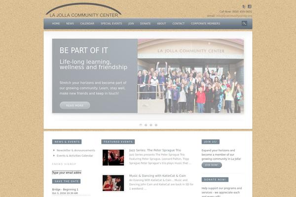 Dejavu theme site design template sample