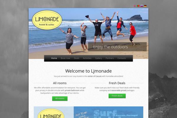 Lamoon theme site design template sample