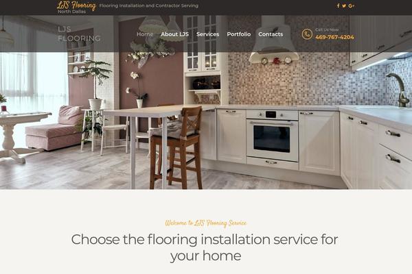 Mahogany theme site design template sample