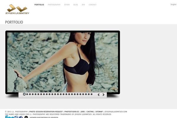 Core theme site design template sample