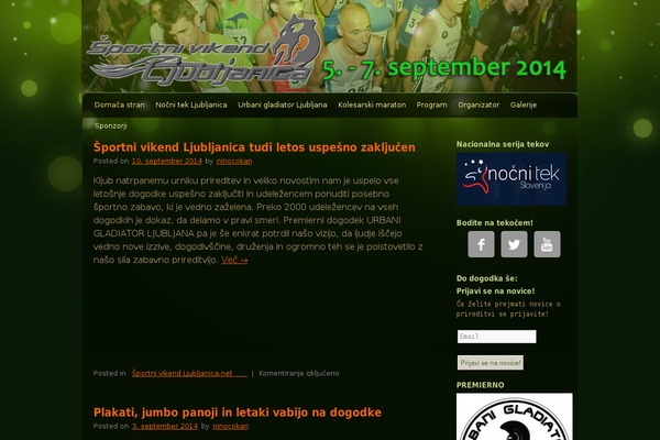 Modern Green Theme theme site design template sample