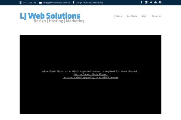 ljwebsolutions.com.au site used Superspark_v1-00