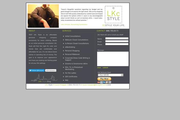 Bespoke theme site design template sample