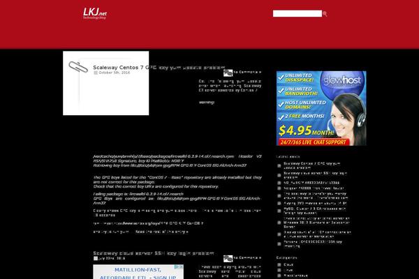lkj.net site used Charcoal