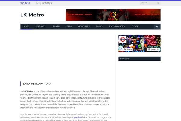 Supermagpro theme site design template sample