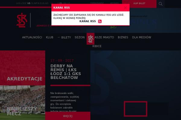 Site using Daext-live-events plugin