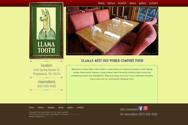 llamatooth.com site used Llamatooth