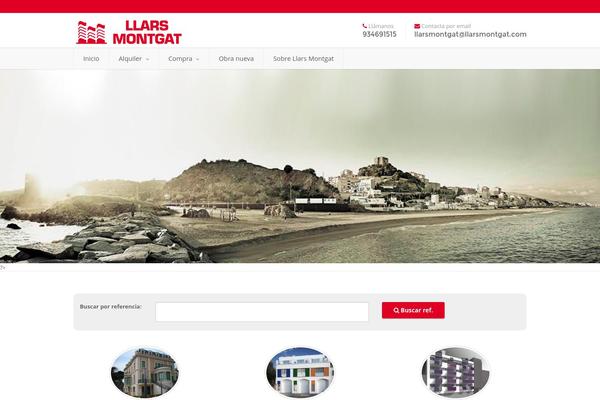 Real Spaces theme site design template sample