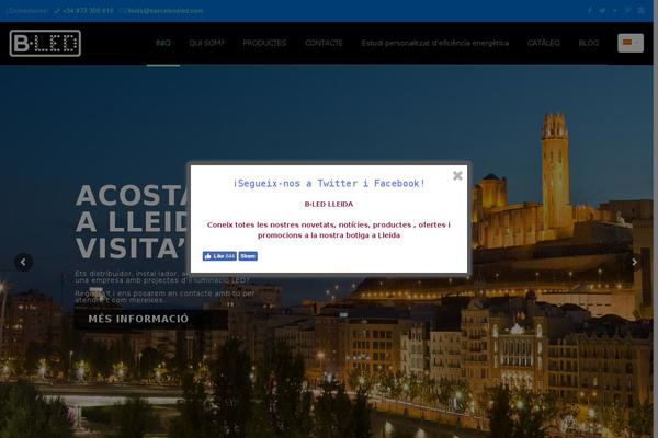 BeTheme Child theme site design template sample