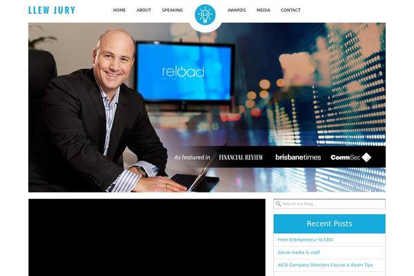 Elliot theme site design template sample
