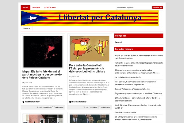 Gazette theme site design template sample