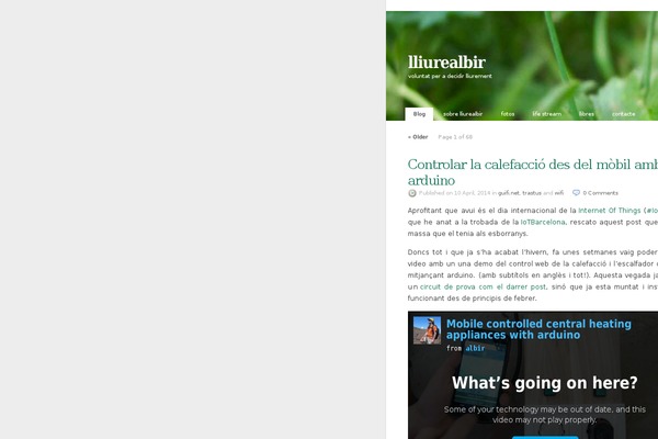 Site using Falbum plugin