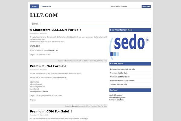 Gazette theme site design template sample