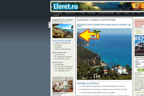 Site using WP Spry Menu plugin