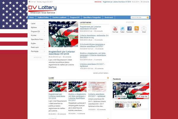 NewsMag theme site design template sample
