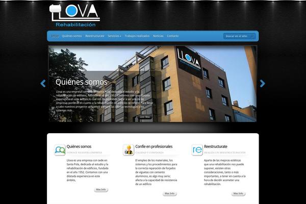 TheProfessional theme site design template sample
