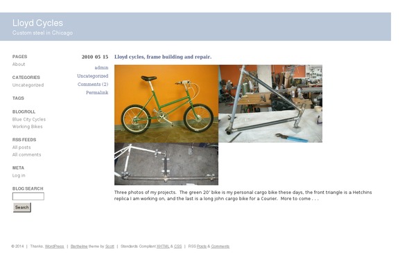Barthelme theme site design template sample