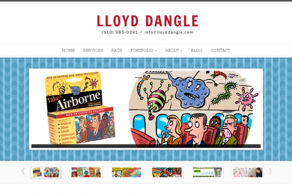 Anthology theme site design template sample
