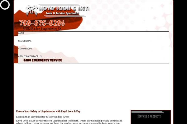 The7 theme site design template sample