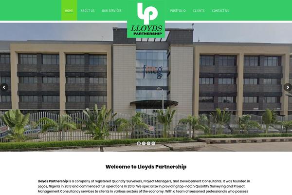 Renovation theme site design template sample