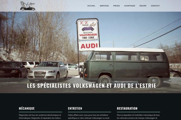 Bridge theme site design template sample