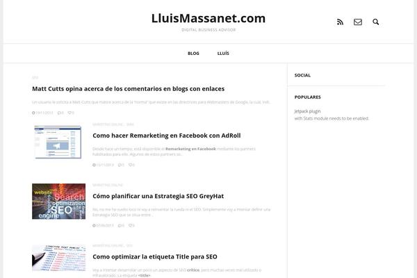 HEAP theme site design template sample