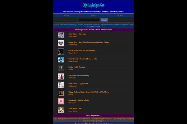 llydesigns.com site used Structr