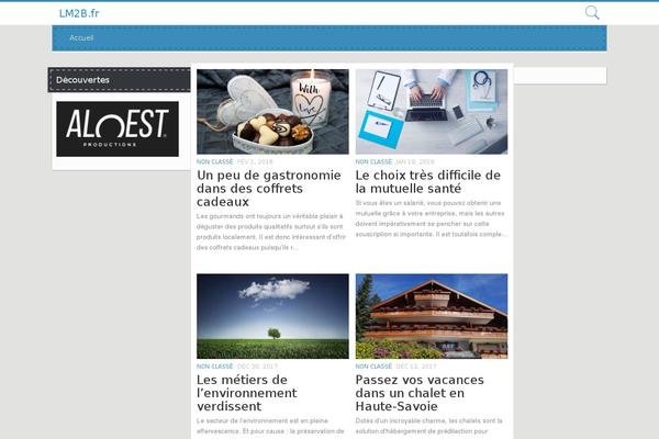 Times theme site design template sample