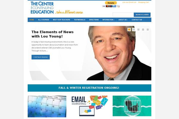 Lectura theme site design template sample