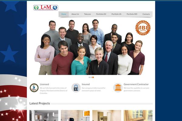 Real_estate theme site design template sample