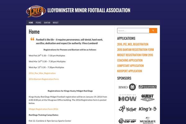 Rookie theme site design template sample