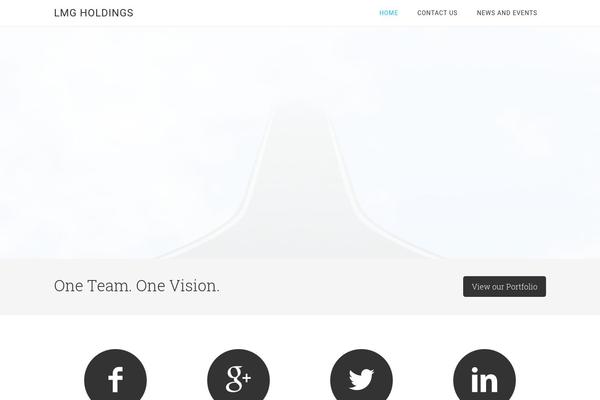 Minimum Pro theme site design template sample