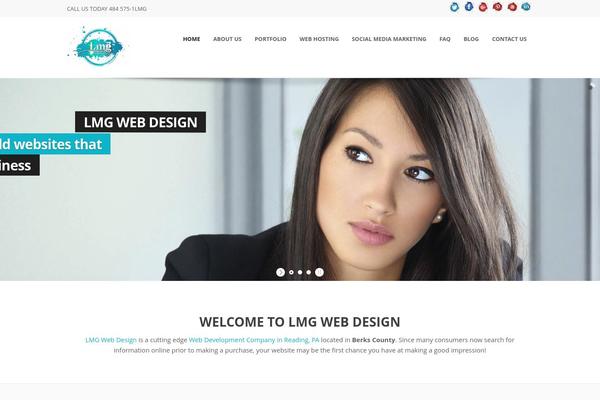 Sparse theme site design template sample