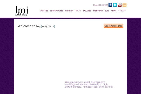Photocrati theme site design template sample