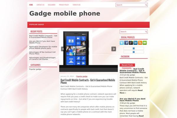 Direx theme site design template sample