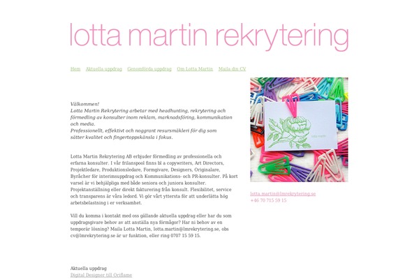 lmrekrytering.se site used Blixed
