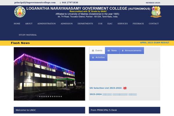 Site using Academia-framework plugin