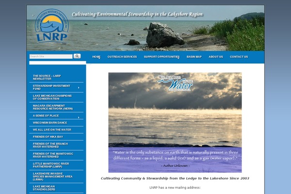 lnrp.org site used Weaver II pro