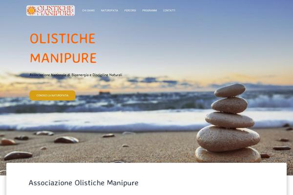 Hestia theme site design template sample