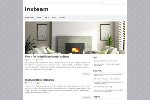 Verso theme site design template sample