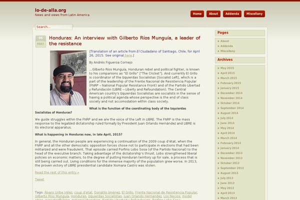 Site using Advance Social Sharer plugin