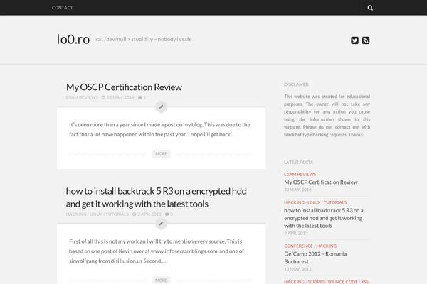 Site using Light plugin